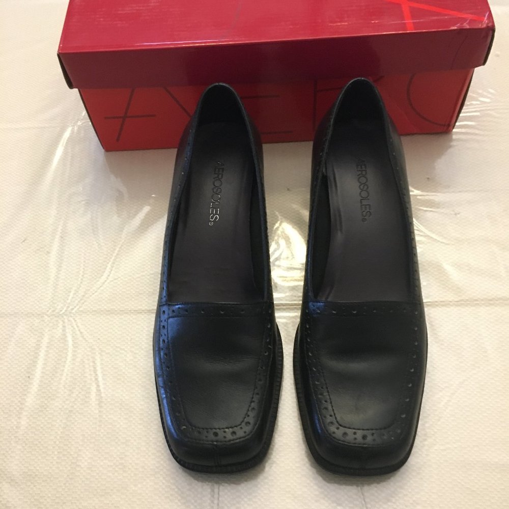 AEROSOLES SUGAR MILL BLACK 7.5